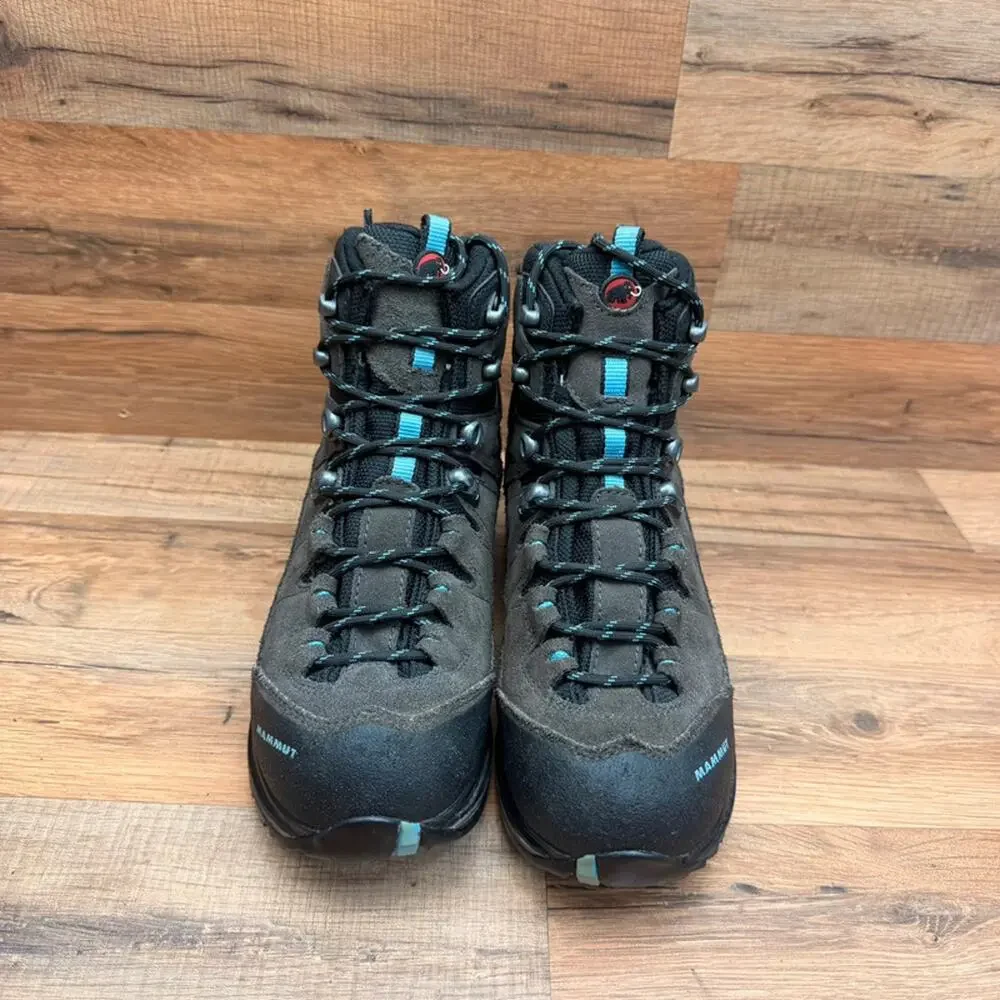 Mammut Granite GTX Boots M7 Wo’s 8.5  Brown Nubuck Vibram Hiking Waterproof